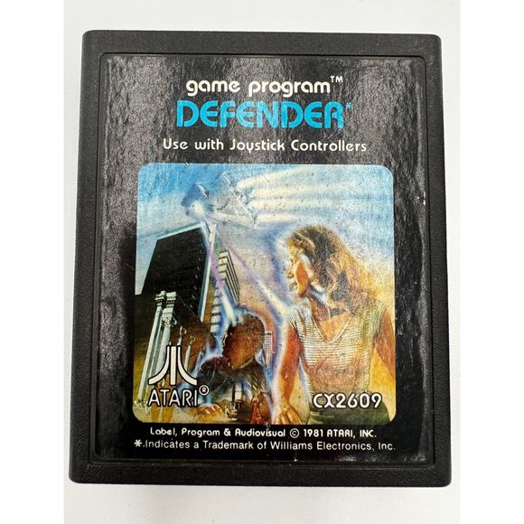 Atari 2 Game Lot - Raiders of the Lost Ark and Defender - Picture 3 of 6
